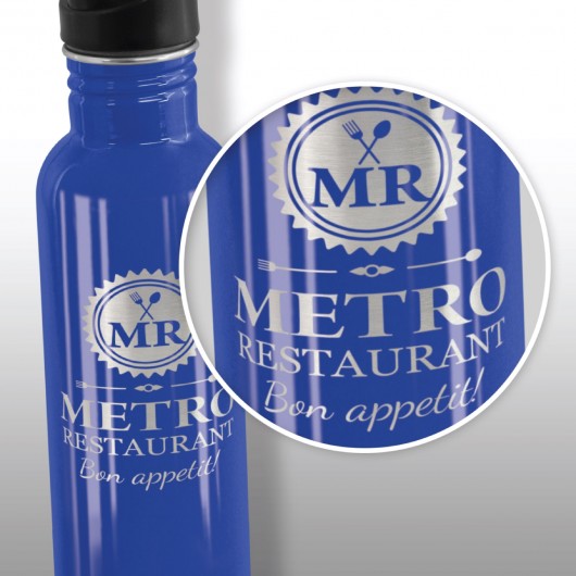 Full Colour Brighton Bottles laser engrave